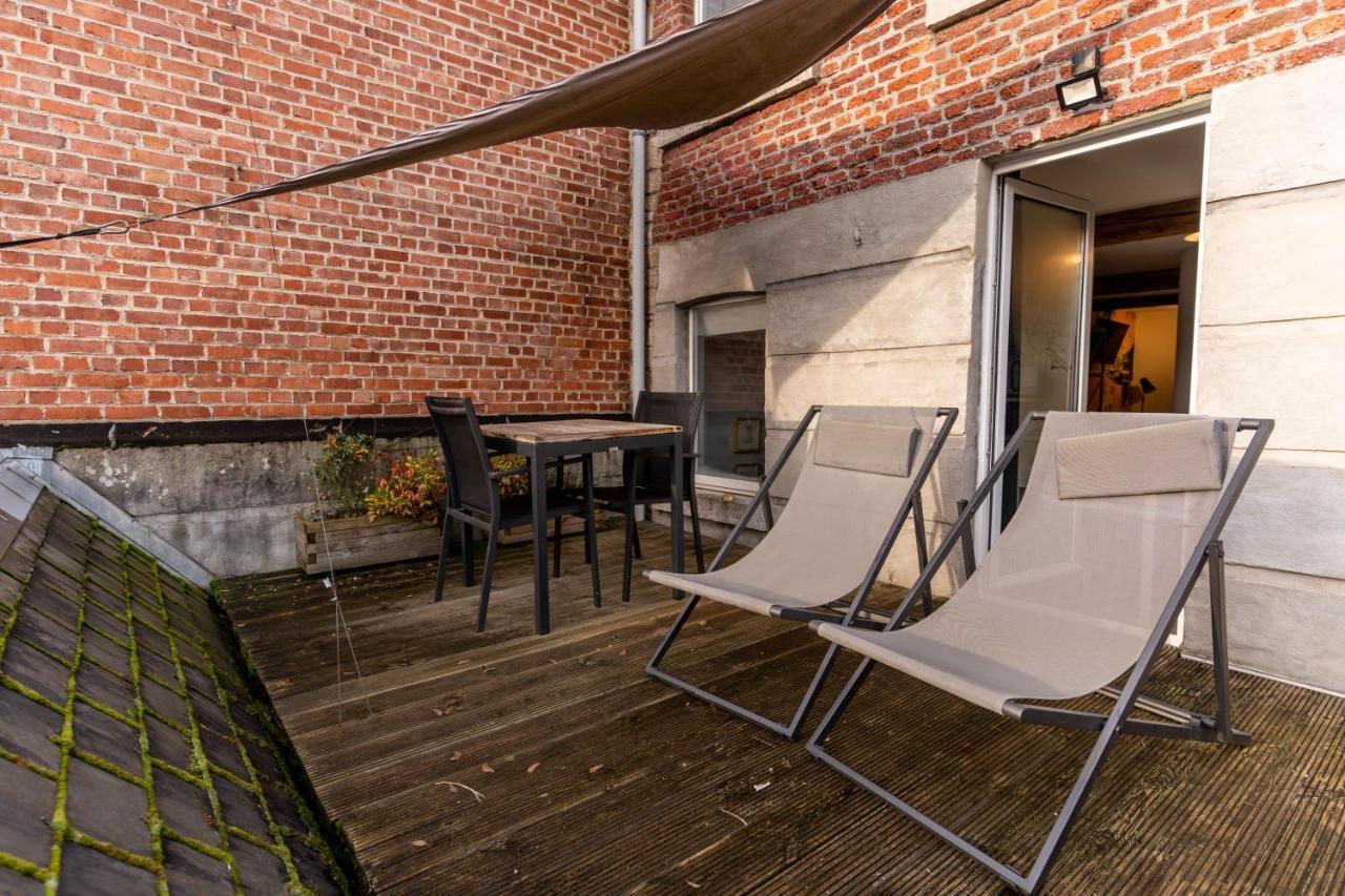 Ardenne Bnb Gite Urbain Avec Terrasse Marche-en-Famenne Kültér fotó